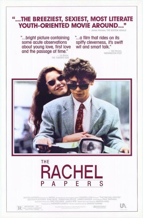 Смотреть фильм Досье на Рэйчел / The Rachel Papers (1989) онлайн в хорошем качестве SATRip