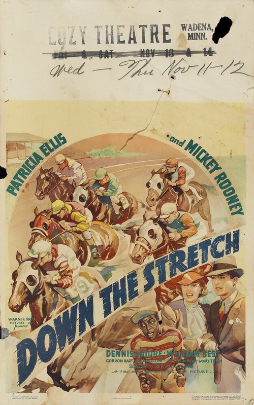 Смотреть фильм Down the Stretch (1936) онлайн в хорошем качестве SATRip