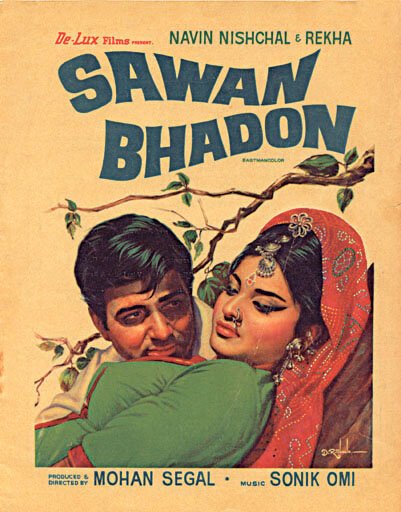Смотреть фильм Дождливая осень / Sawan Bhadon (1970) онлайн в хорошем качестве SATRip