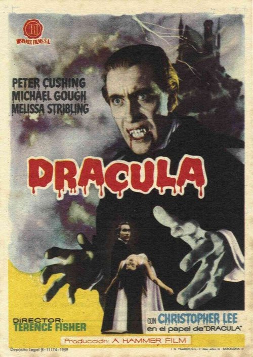 Смотреть фильм Дракула / Dracula (1958) онлайн в хорошем качестве SATRip