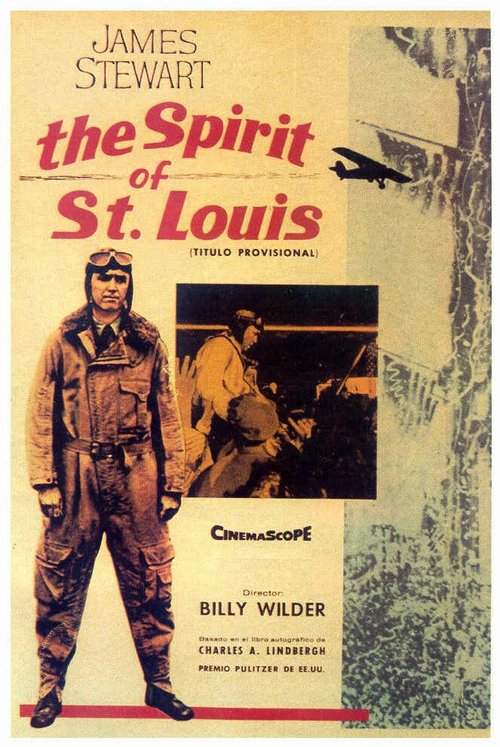 Смотреть фильм Дух Сент-Луиса / The Spirit of St. Louis (1957) онлайн в хорошем качестве SATRip