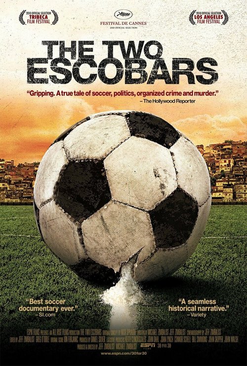 Смотреть фильм Два Эскобара / The Two Escobars (2010) онлайн в хорошем качестве HDRip