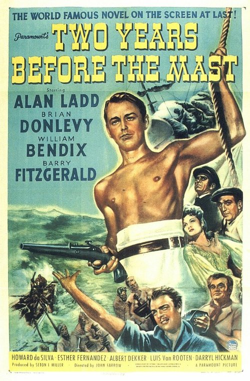 Смотреть фильм Два года на палубе / Two Years Before the Mast (1946) онлайн в хорошем качестве SATRip