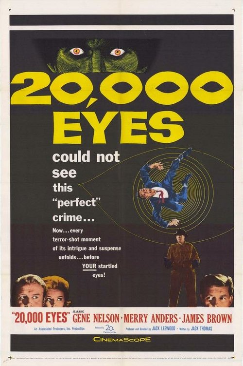 Смотреть фильм Двадцать тысяч глаз / 20,000 Eyes (1961) онлайн в хорошем качестве SATRip