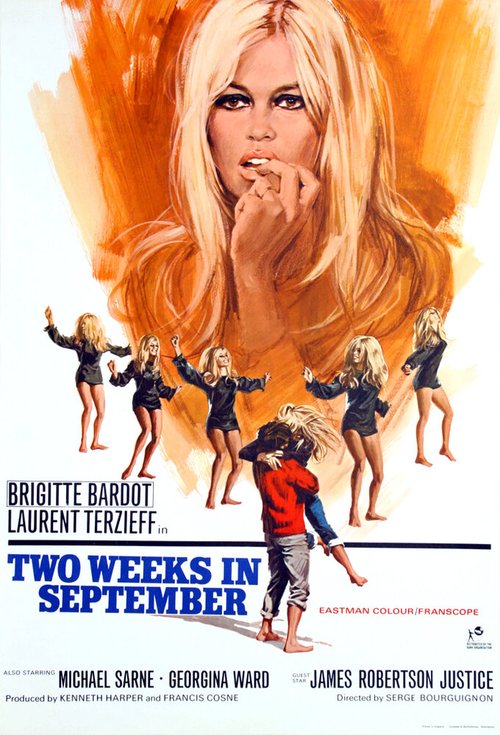 Смотреть фильм Две недели в сентябре / À coeur joie (1967) онлайн в хорошем качестве SATRip