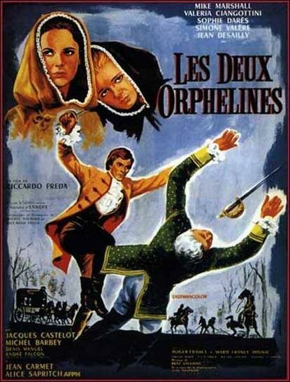 Смотреть фильм Две сиротки / Les deux orphelines (1965) онлайн в хорошем качестве SATRip
