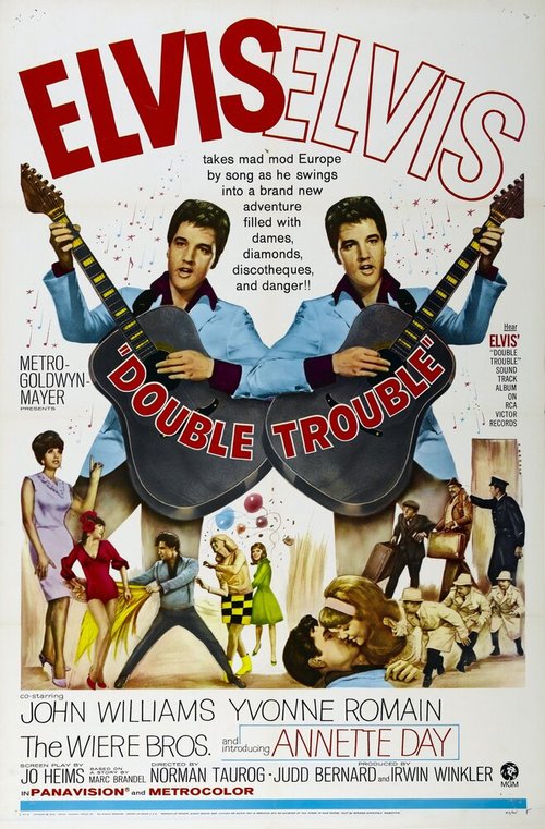 Смотреть фильм Двойные неприятности / Double Trouble (1967) онлайн в хорошем качестве SATRip