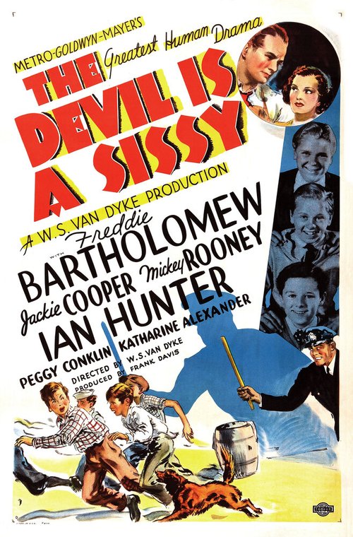 Смотреть фильм Дьявол в юбке / The Devil Is a Sissy (1936) онлайн в хорошем качестве SATRip
