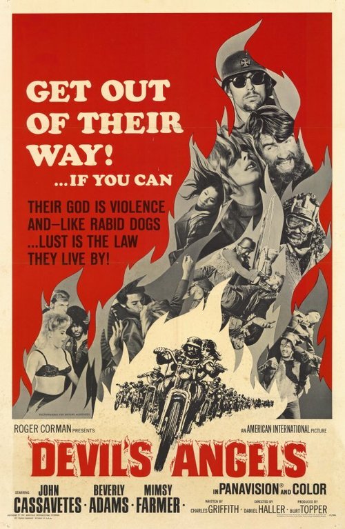 Смотреть фильм Дьявольские ангелы / Devil's Angels (1967) онлайн в хорошем качестве SATRip