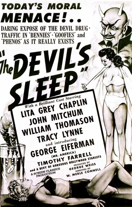 Смотреть фильм Дьявольский сон / The Devil's Sleep (1949) онлайн в хорошем качестве SATRip