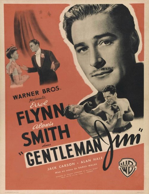 Смотреть фильм Джентльмен Джим / Gentleman Jim (1942) онлайн в хорошем качестве SATRip
