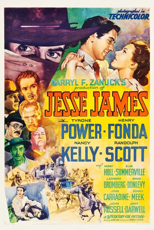 Смотреть фильм Джесси Джеймс. Герой вне времени / Jesse James (1938) онлайн в хорошем качестве SATRip