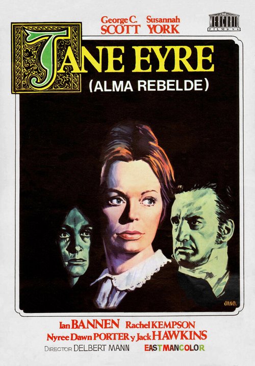 Смотреть фильм Джейн Эйр / Jane Eyre (1970) онлайн в хорошем качестве SATRip