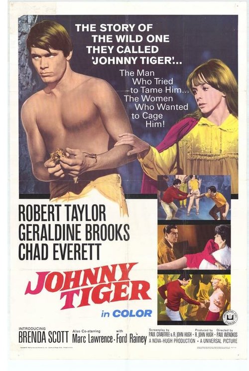 Смотреть фильм Джонни Тигр / Johnny Tiger (1966) онлайн в хорошем качестве SATRip