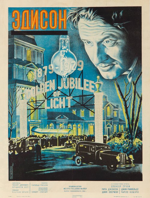 Смотреть фильм Эдисон, человек / Edison, the Man (1940) онлайн в хорошем качестве SATRip