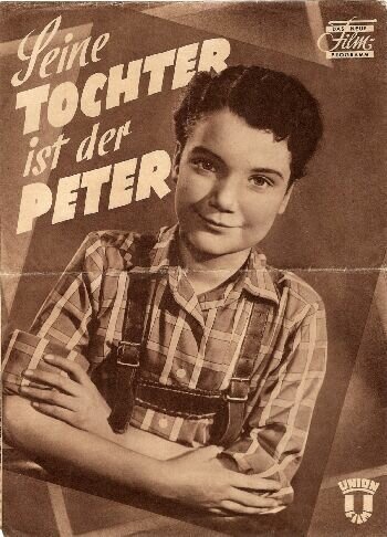 Смотреть фильм Его дочь... Петер / Seine Tochter ist der Peter (1955) онлайн в хорошем качестве SATRip