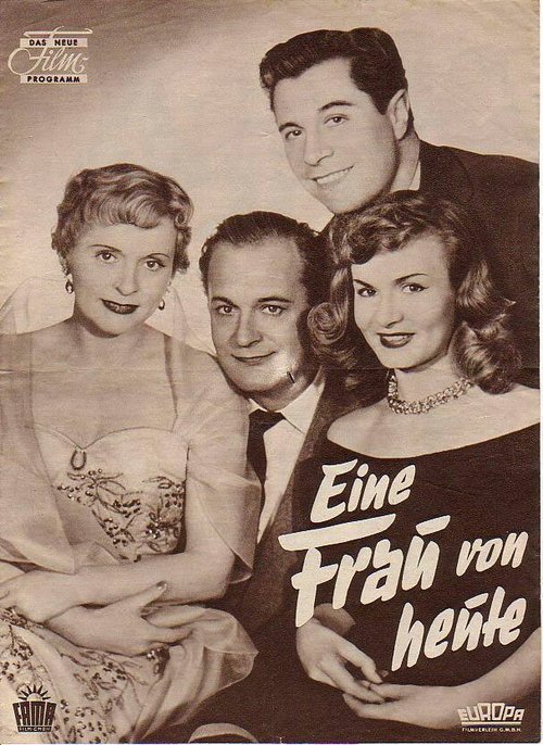 Смотреть фильм Eine Frau von heute (1954) онлайн в хорошем качестве SATRip