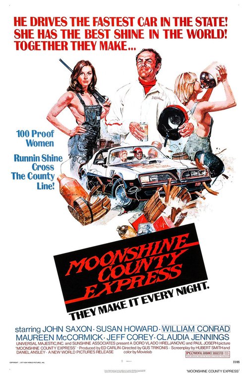 Смотреть фильм Экспресс в Лунном округе / Moonshine County Express (1977) онлайн в хорошем качестве SATRip