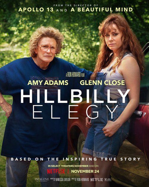 Смотреть фильм Элегия Хиллбилли / Hillbilly Elegy (2020) онлайн в хорошем качестве HDRip