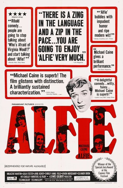 Смотреть фильм Элфи / Alfie (1966) онлайн в хорошем качестве SATRip