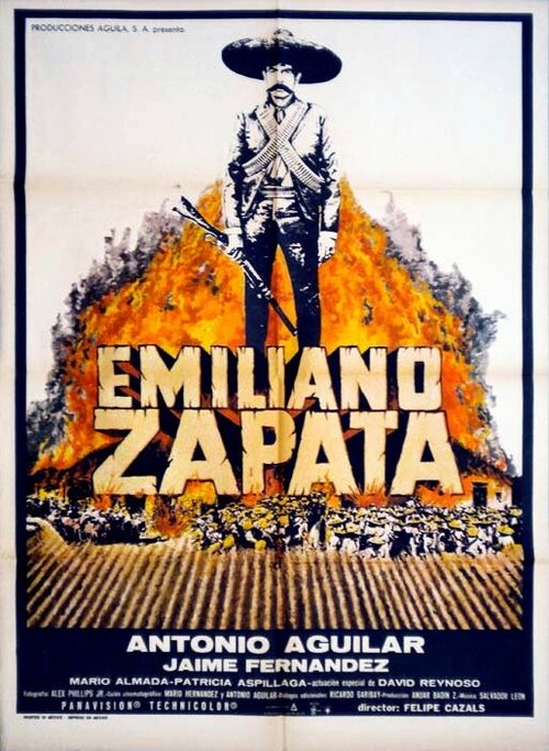 Смотреть фильм Эмилиано Сапата / Emiliano Zapata (1970) онлайн в хорошем качестве SATRip