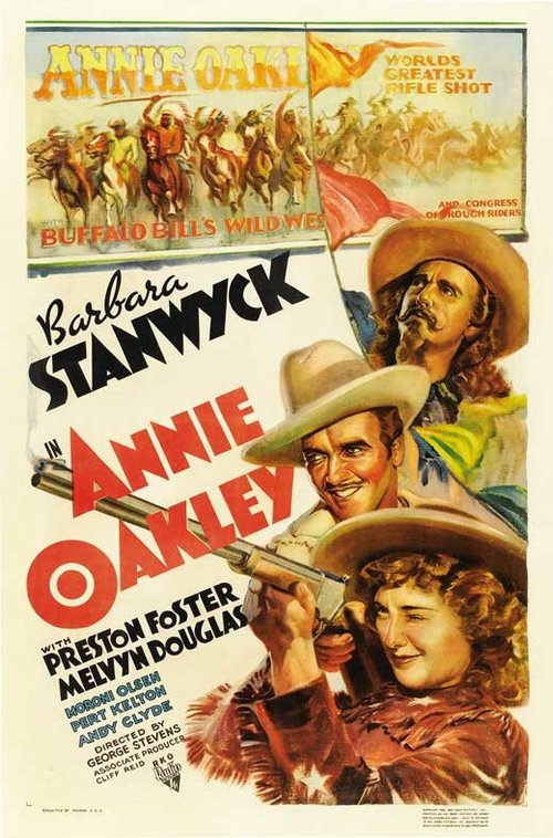 Смотреть фильм Энни Окли / Annie Oakley (1935) онлайн в хорошем качестве SATRip