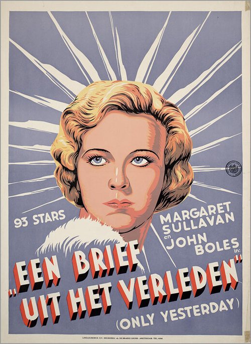 Смотреть фильм Еще вчера / Only Yesterday (1933) онлайн в хорошем качестве SATRip