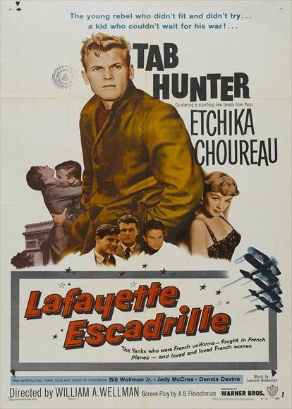 Смотреть фильм Эскадрилья «Лафайет» / Lafayette Escadrille (1958) онлайн в хорошем качестве SATRip