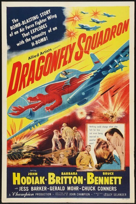 Смотреть фильм Эскадрилья «Стрекоза» / Dragonfly Squadron (1954) онлайн в хорошем качестве SATRip