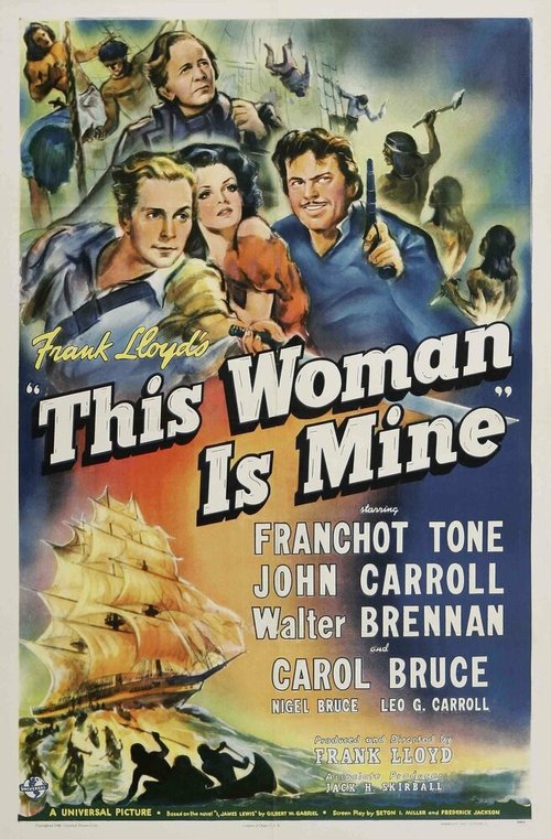 Смотреть фильм Эта женщина — моя / This Woman Is Mine (1941) онлайн в хорошем качестве SATRip