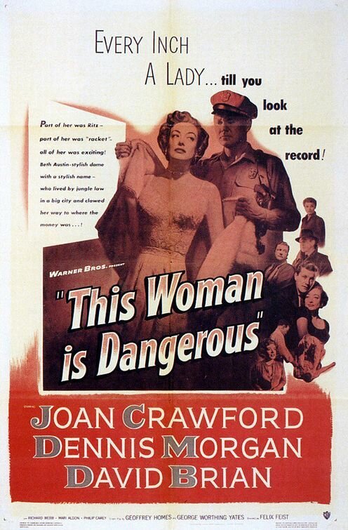 Смотреть фильм Эта женщина опасна / This Woman Is Dangerous (1952) онлайн в хорошем качестве SATRip