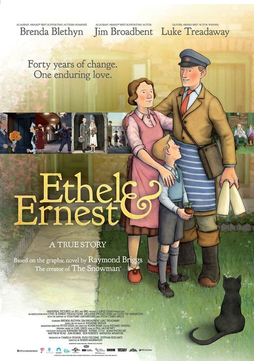 Смотреть фильм Этель и Эрнест / Ethel & Ernest (2016) онлайн в хорошем качестве CAMRip