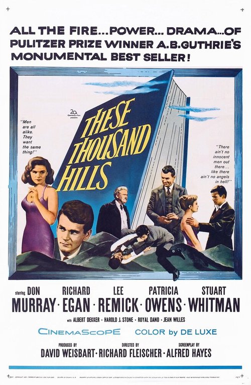 Смотреть фильм Эти тысячи холмов / These Thousand Hills (1959) онлайн в хорошем качестве SATRip