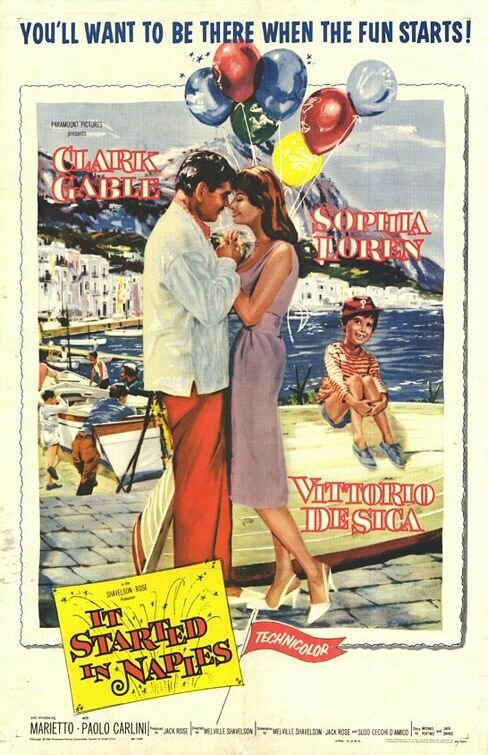 Смотреть фильм Это началось в Неаполе / It Started in Naples (1960) онлайн в хорошем качестве SATRip