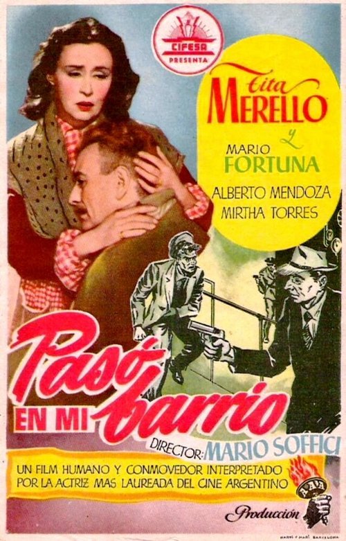 Смотреть фильм Это случилось в моем квартале / Pasó en mi barrio (1951) онлайн в хорошем качестве SATRip