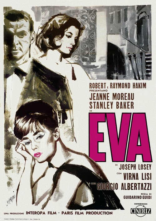 Смотреть фильм Ева / Eva (1962) онлайн в хорошем качестве SATRip