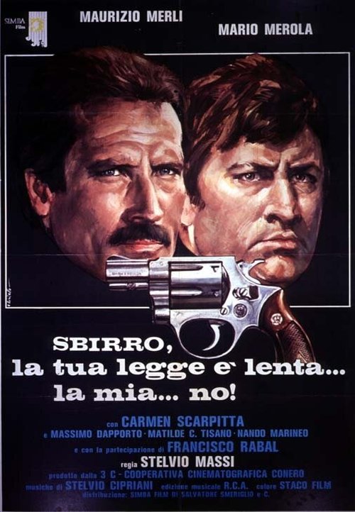Смотреть фильм Эй, коп, твой закон работает медленно... а мой... нет! / Sbirro, la tua legge è lenta... la mia... no! (1979) онлайн в хорошем качестве SATRip
