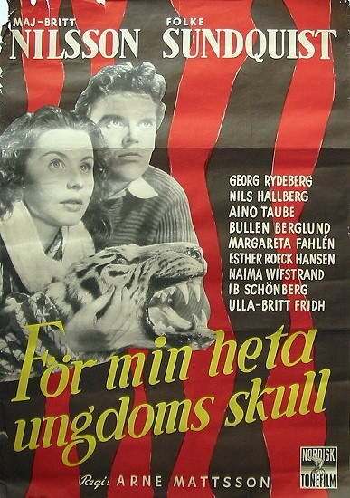Смотреть фильм För min heta ungdoms skull (1952) онлайн в хорошем качестве SATRip