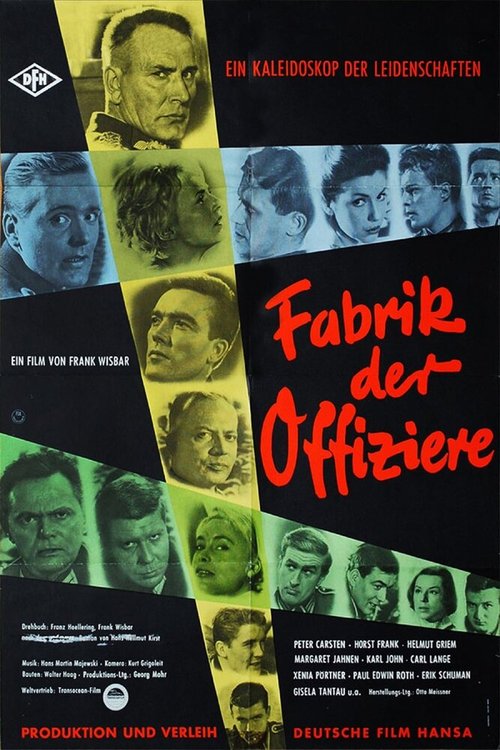 Смотреть фильм Фабрика офицеров / Fabrik der Offiziere (1960) онлайн в хорошем качестве SATRip