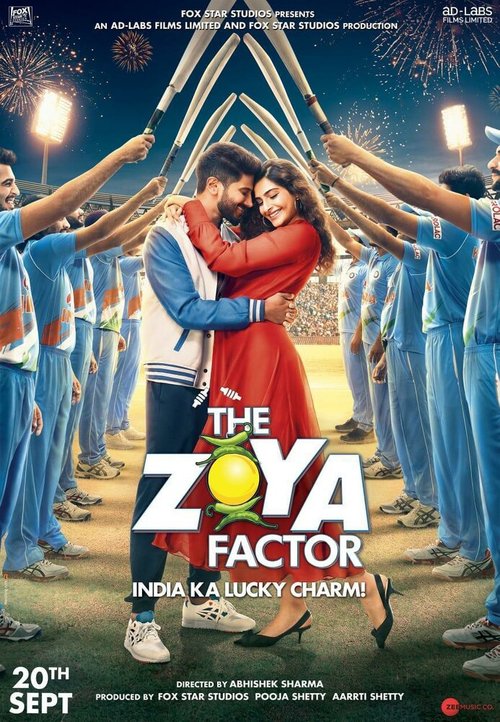 Смотреть фильм Фактор Зои / The Zoya Factor (2019) онлайн в хорошем качестве HDRip