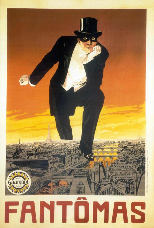 Смотреть фильм Фантомас, человек для гильотины / Fantômas - À l'ombre de la guillotine (1913) онлайн в хорошем качестве SATRip