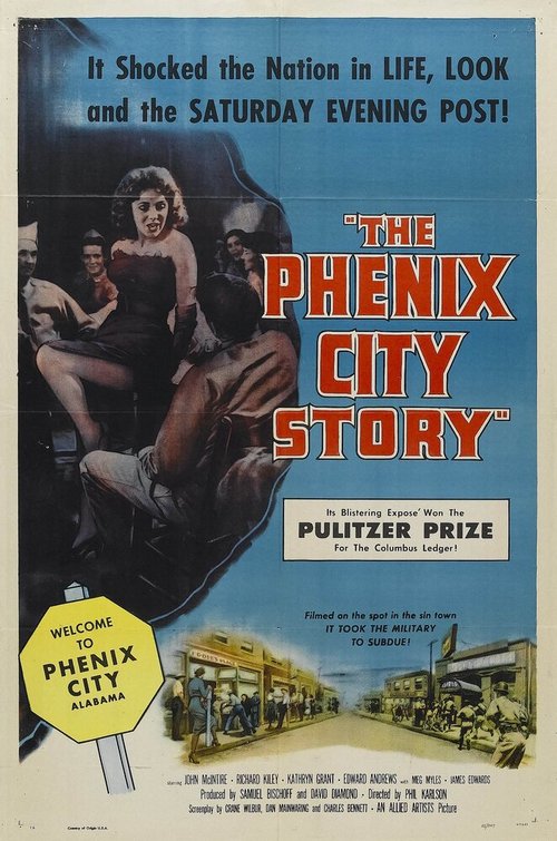 Смотреть фильм Фениксийская история / The Phenix City Story (1955) онлайн в хорошем качестве SATRip