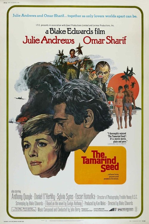 Смотреть фильм Финиковая косточка / The Tamarind Seed (1974) онлайн в хорошем качестве SATRip