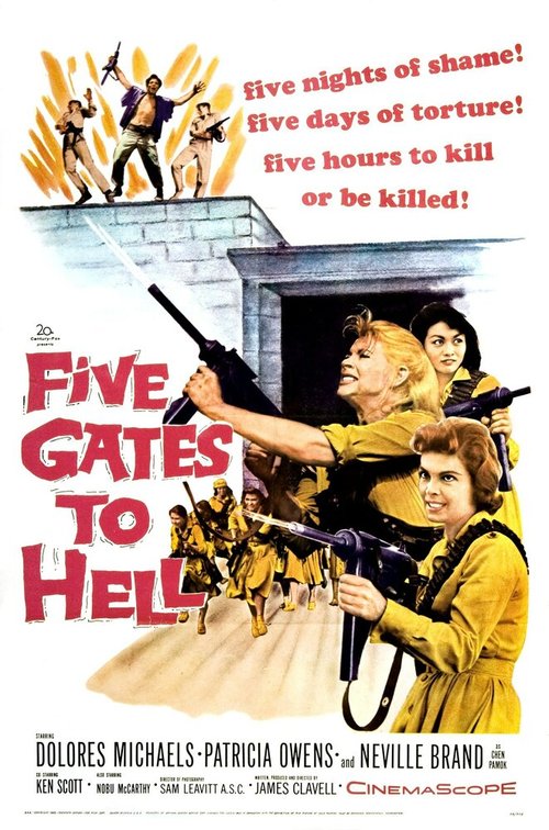 Смотреть фильм Five Gates to Hell (1959) онлайн в хорошем качестве SATRip