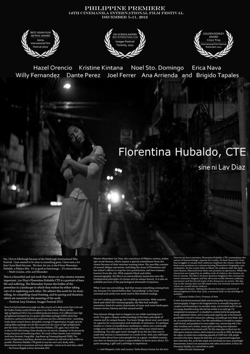 Смотреть фильм Флорентина Хубальдо, ХТЭ / Florentina Hubaldo, CTE (2012) онлайн в хорошем качестве HDRip