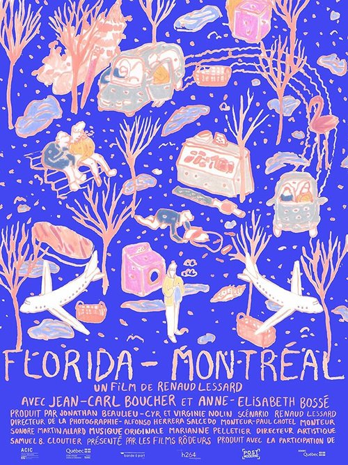 Смотреть фильм Florida-Montréal (2017) онлайн 