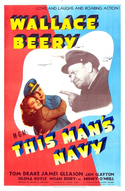 Смотреть фильм Флот этого человека / This Man's Navy (1945) онлайн в хорошем качестве SATRip