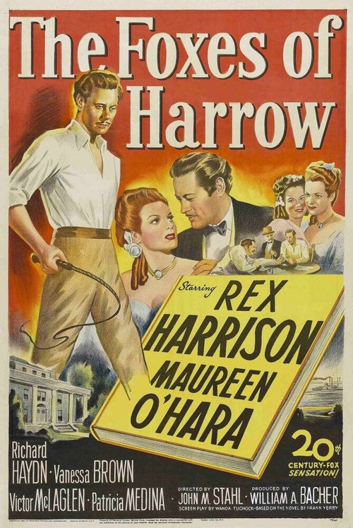 Смотреть фильм Фоксы из Харроу / The Foxes of Harrow (1947) онлайн в хорошем качестве SATRip