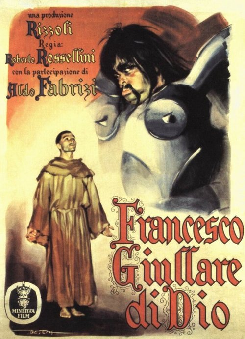 Смотреть фильм Франциск, менестрель Божий / Francesco, giullare di Dio (1950) онлайн в хорошем качестве SATRip