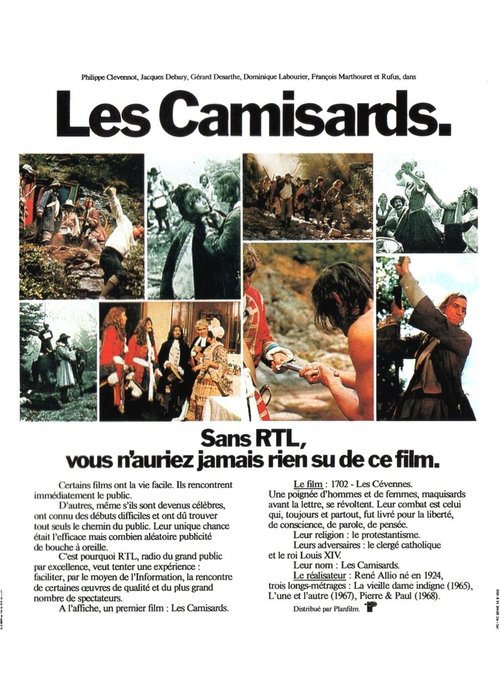 Смотреть фильм Французские кальвинисты / Les camisards (1972) онлайн в хорошем качестве SATRip